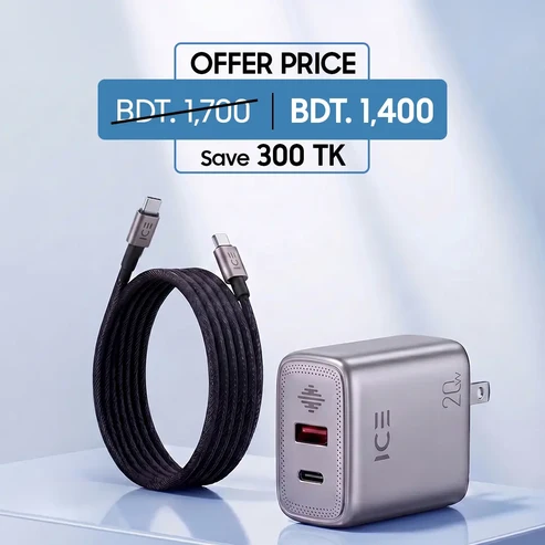 ICE Wall Charger 65W PD
